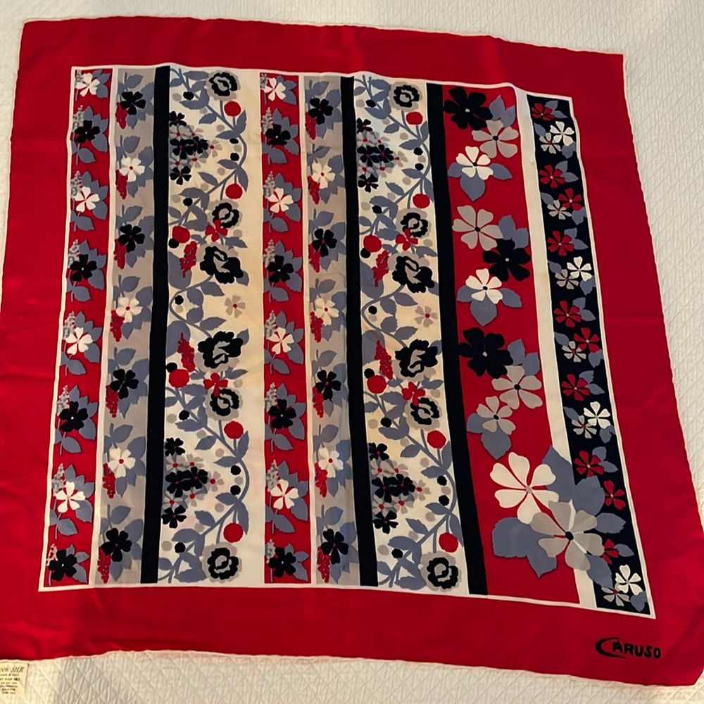 Vintage - Liberty of London "Caruso" Silk Scarf